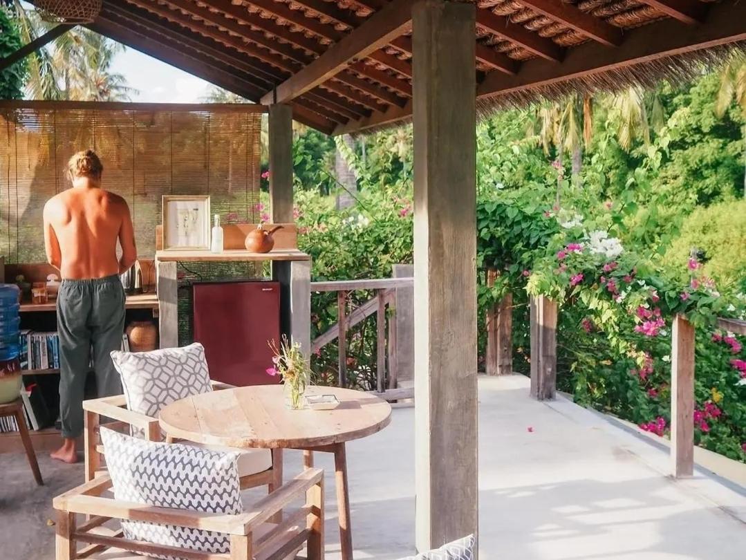 Manusia Dunia Green Lodge Gili Air Eksteriør billede